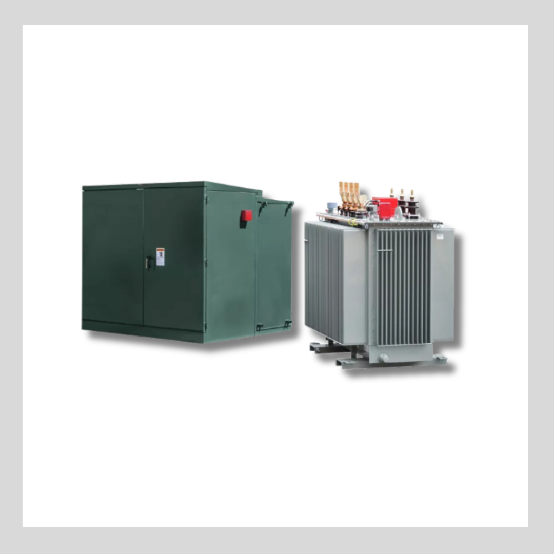 Image of a type of liquid filled transformer