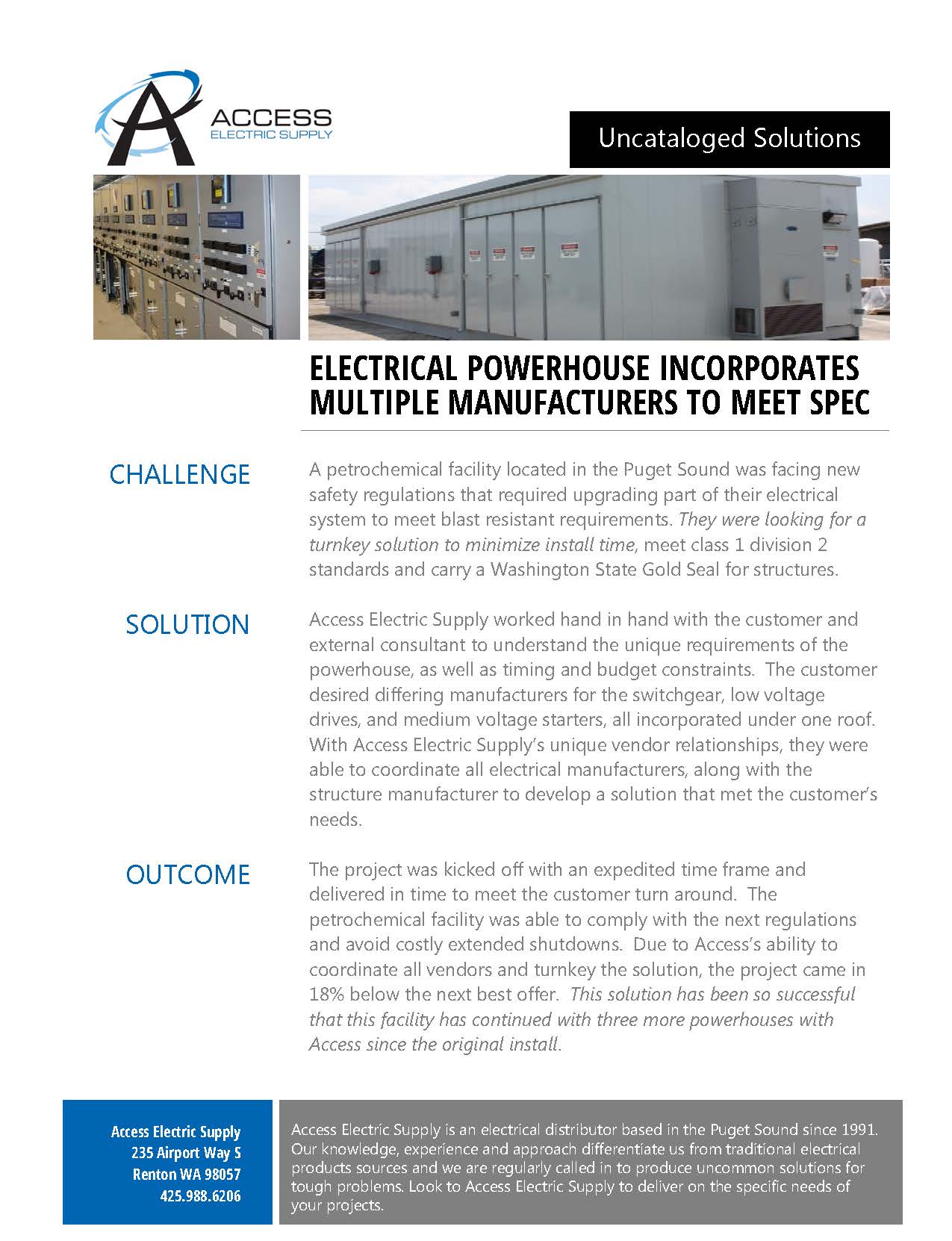 Custom Manufactured Powerhouse Exceeds Expectations
